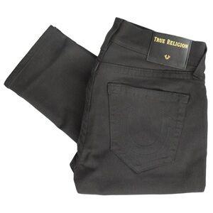 True Religion - Black Jeans for Men (Rocco Relaxed Skinny)